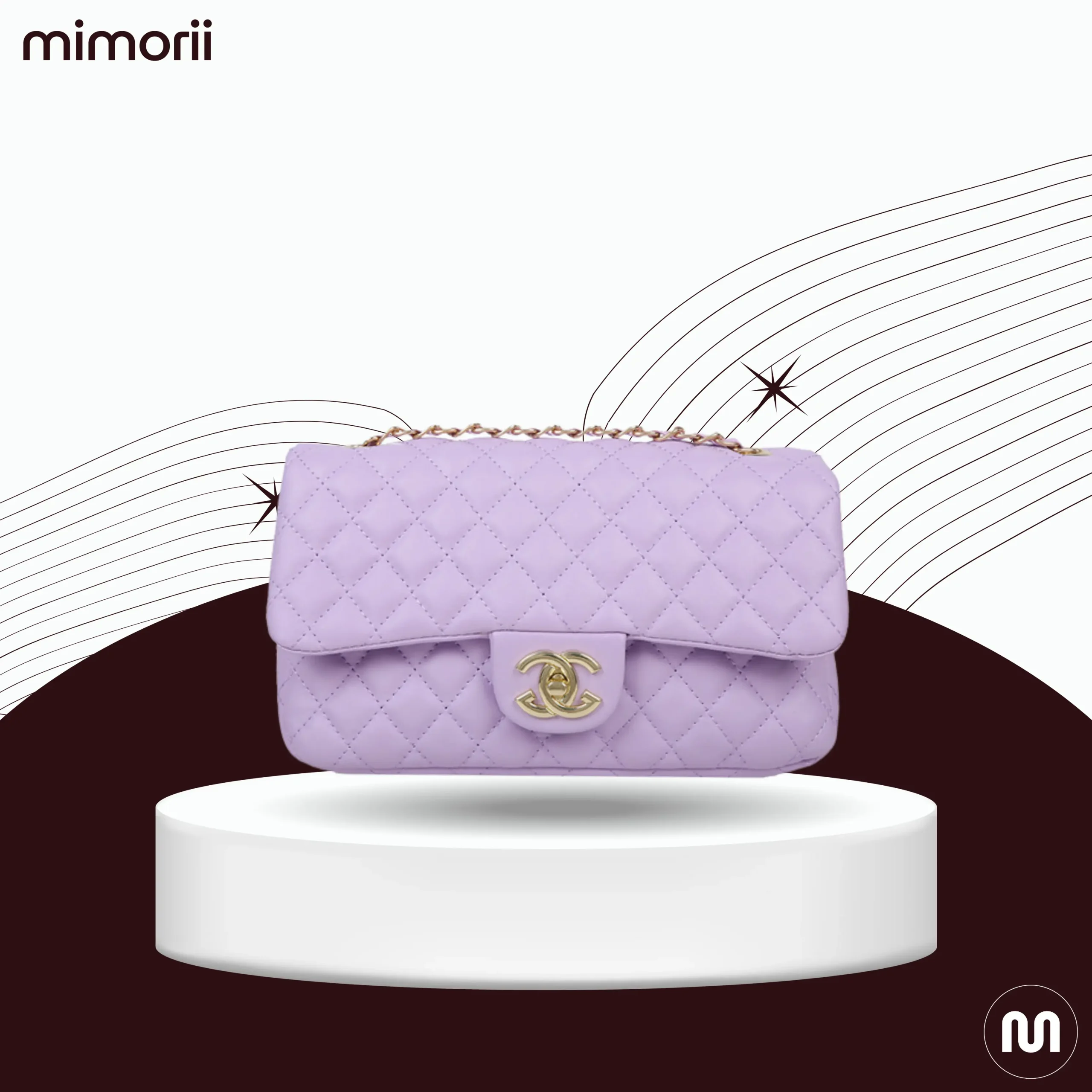 Bottega Veneta Leather Shoulder Bag with Chain Holder scaled